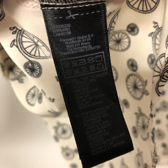 Forever 21 Oversized Tank Tricycle Print Top - Picture 5 of 5